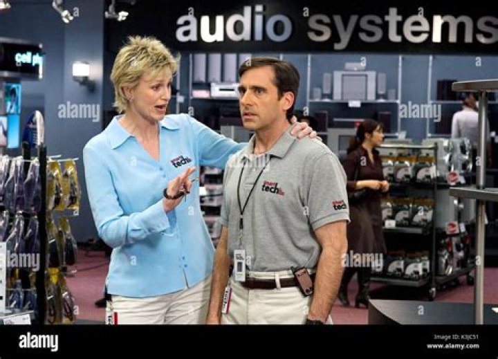 Jane Lynch and Steve Carell in The 40-Year-Old Virgin