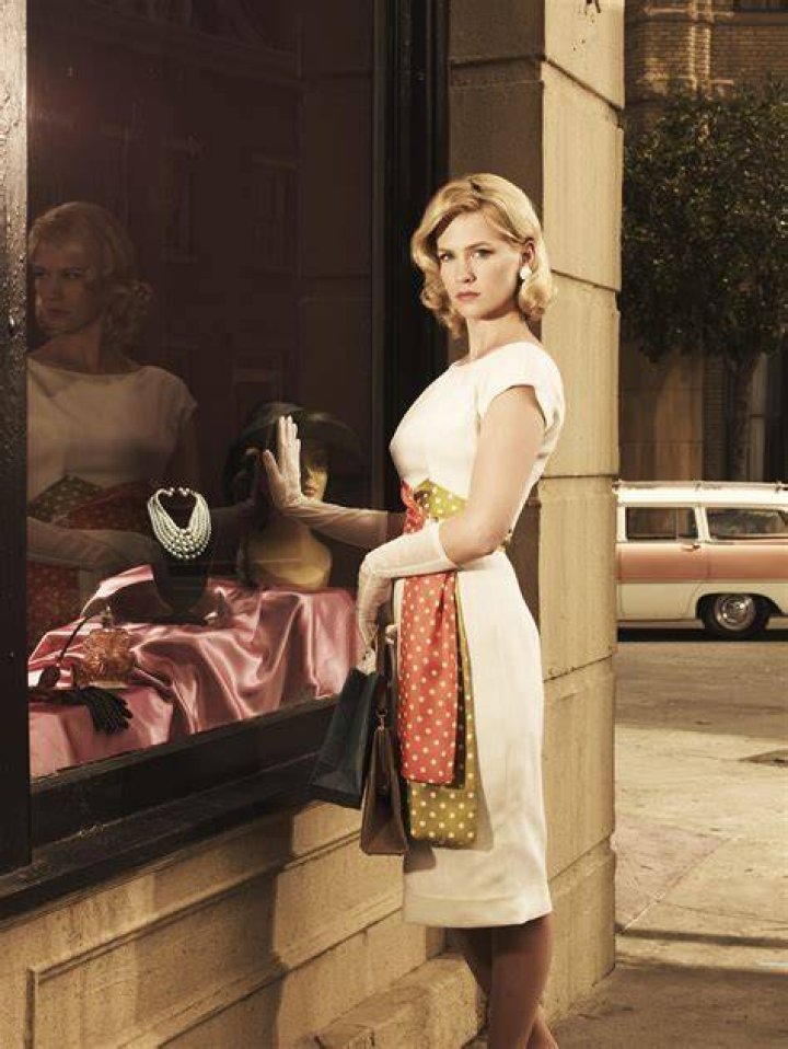 January Jones as Betty in Mad Men