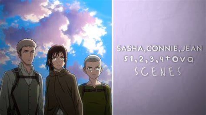 Jean, Sasha, Connie in Marley Attack On Titan