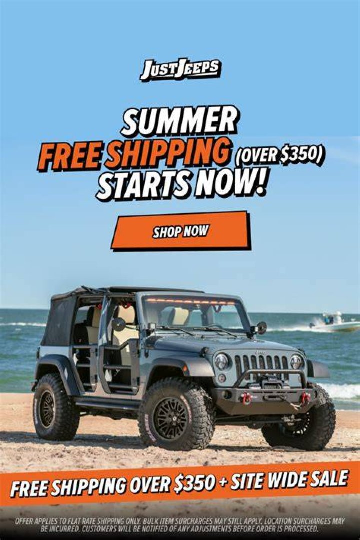 Jeep® Performance Parts announces Sunrider Flip Top for Hardtop. The innovative, new flip-back top is available now on Jeep Wrangler and Gladiator models for enhanced open-air driving experience. Jeep® Performance Parts announces Sunrider Flip Top for Hardtop. The innovative, new flip-back top is available now on Jeep Wrangler and Gladiator models for enhanced open-air driving experience.