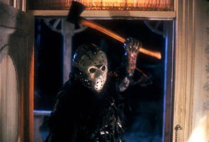 Jessica Kimble attacking Jason Voorhees.
