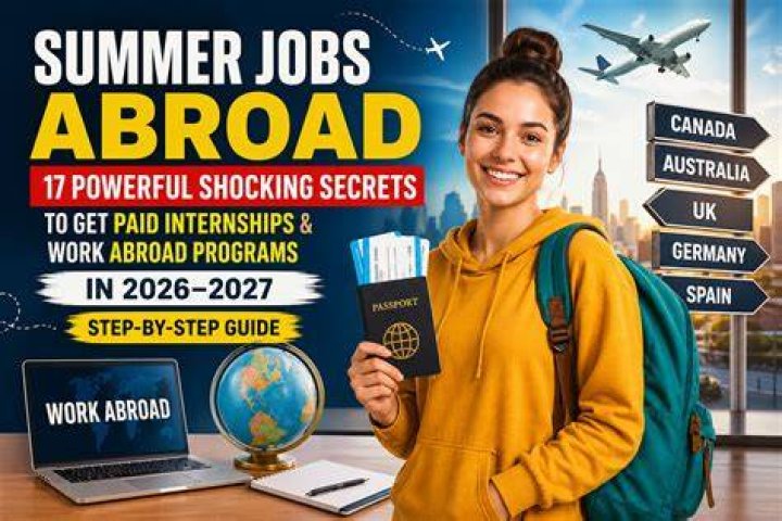 jobs and internships abroad logo