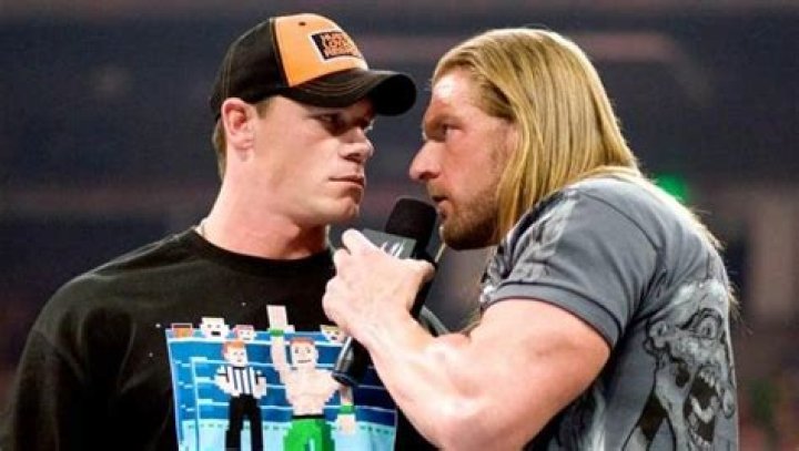 John Cena and Triple H battled for the WWE Championship at WrestleMania 22
