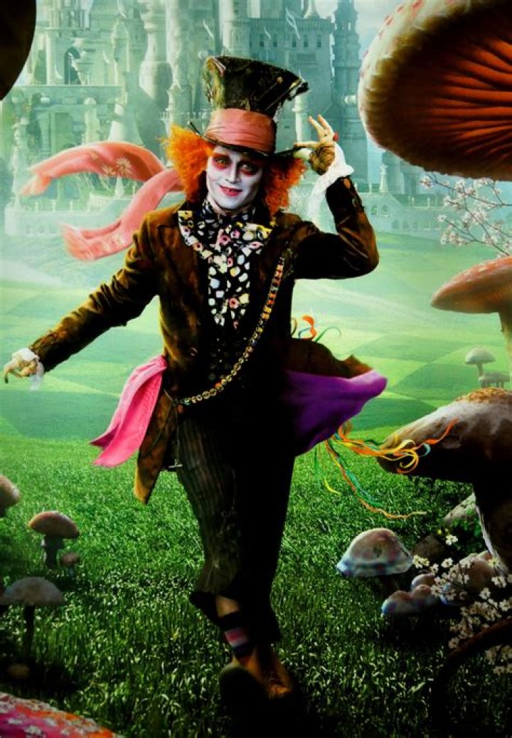 Johnny Depp Mad Hatter Alice in Wonderland