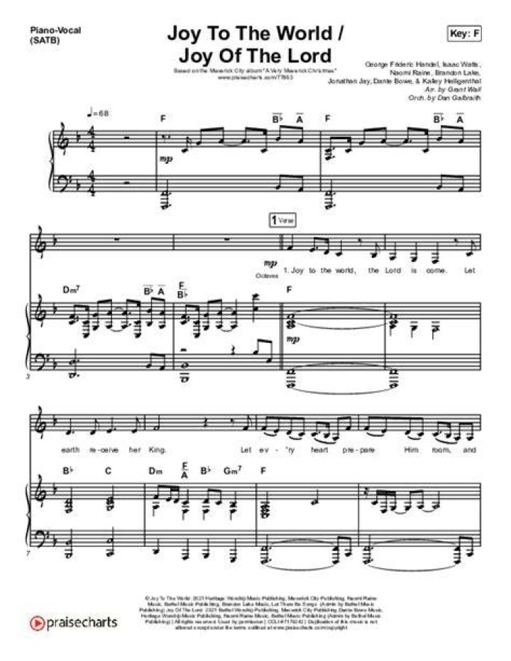 Joy to the World / Joy of the Lord by Maverick City Music