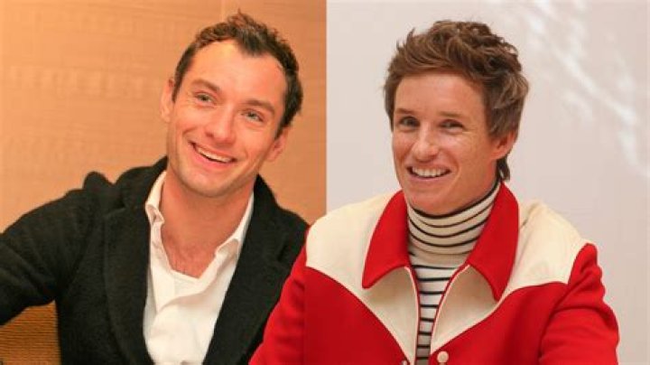 Jude Law and Eddie Redmayne as Dumbledore and Newt in a cropped Fantastic Beasts promotional image