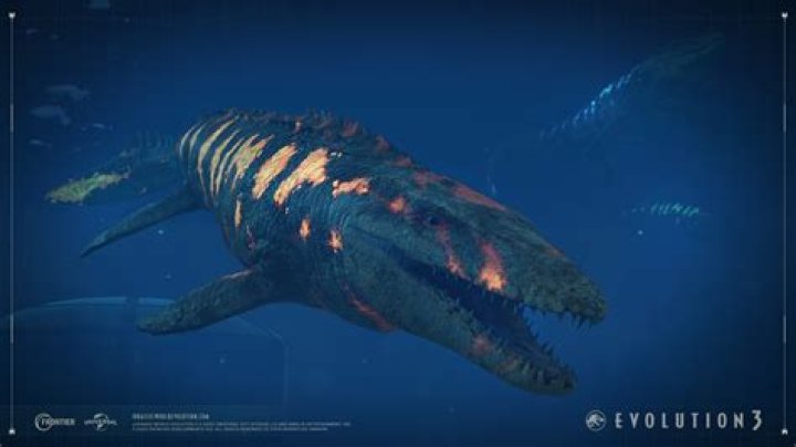 Jurassic Park Deadliest Dinosaurs - Mosasaurus