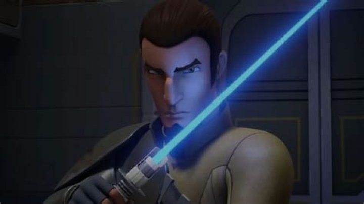 Kanan Jarrus kneeling before the Bendu in Star Wars Rebels