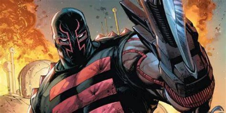 KGBeast with his cybernetic arm.