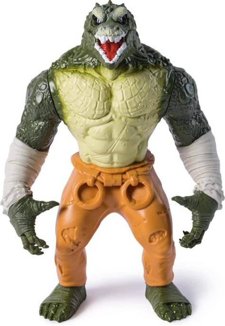 Killer Croc leaping into action.