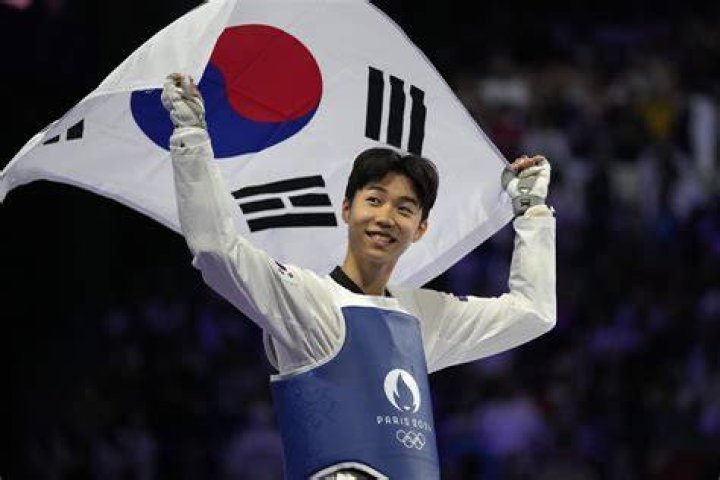 Korean Taekwondo players