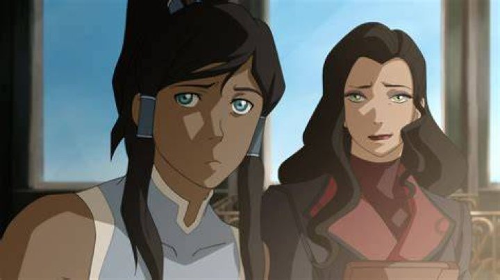 Korra and Asami become best friends and fall in love in The Legend of Korra