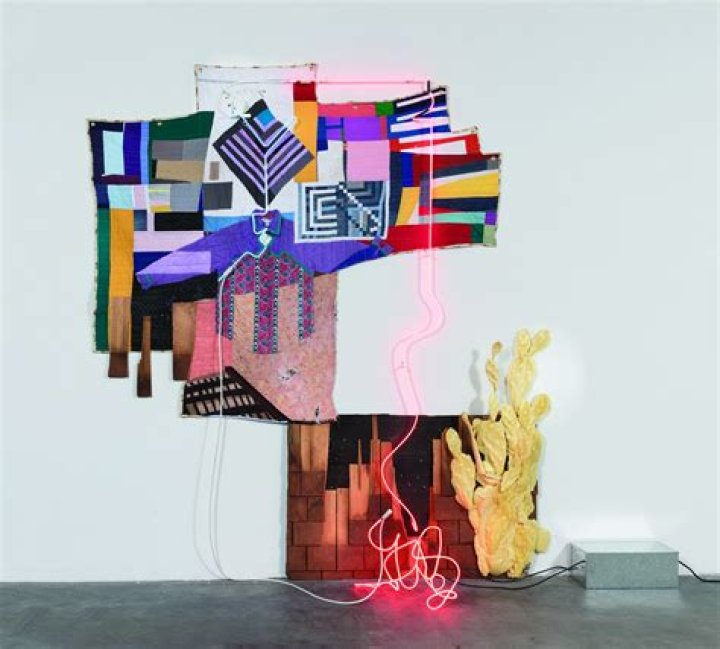 Kyla Hansen at Five Car Garage Gallery Art and Cake