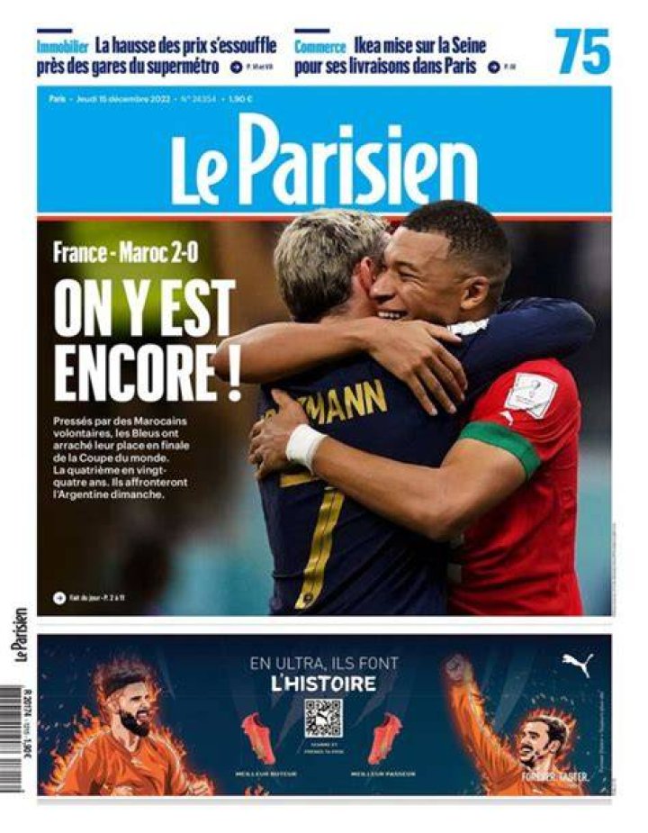 La une du num&eacute;ro 3906 de Paris Match