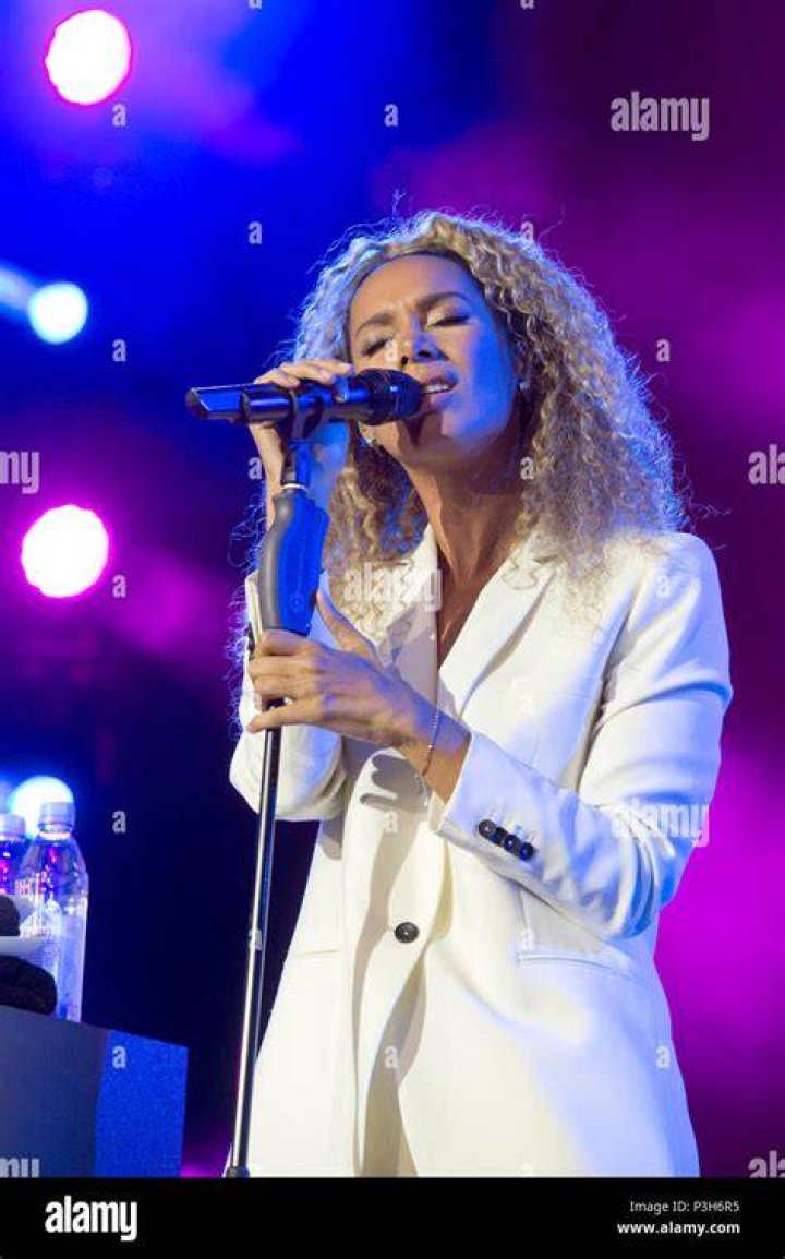 Leona Lewis singing on The X-Factor