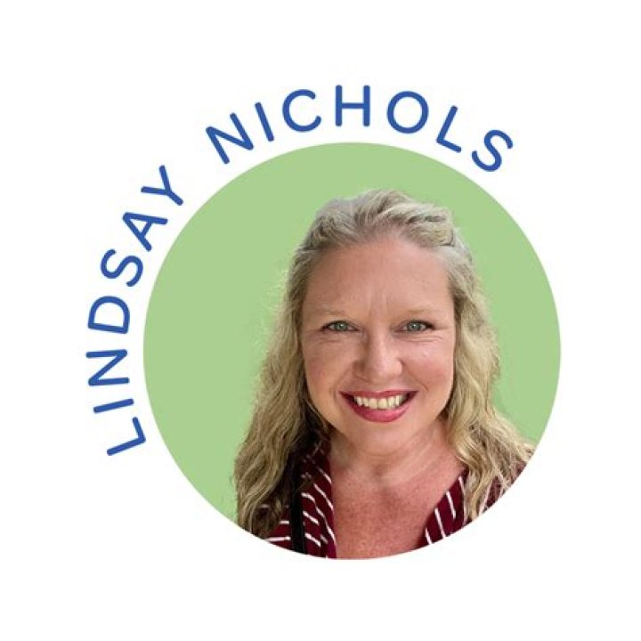 Lindsay Nichols wearing a smile