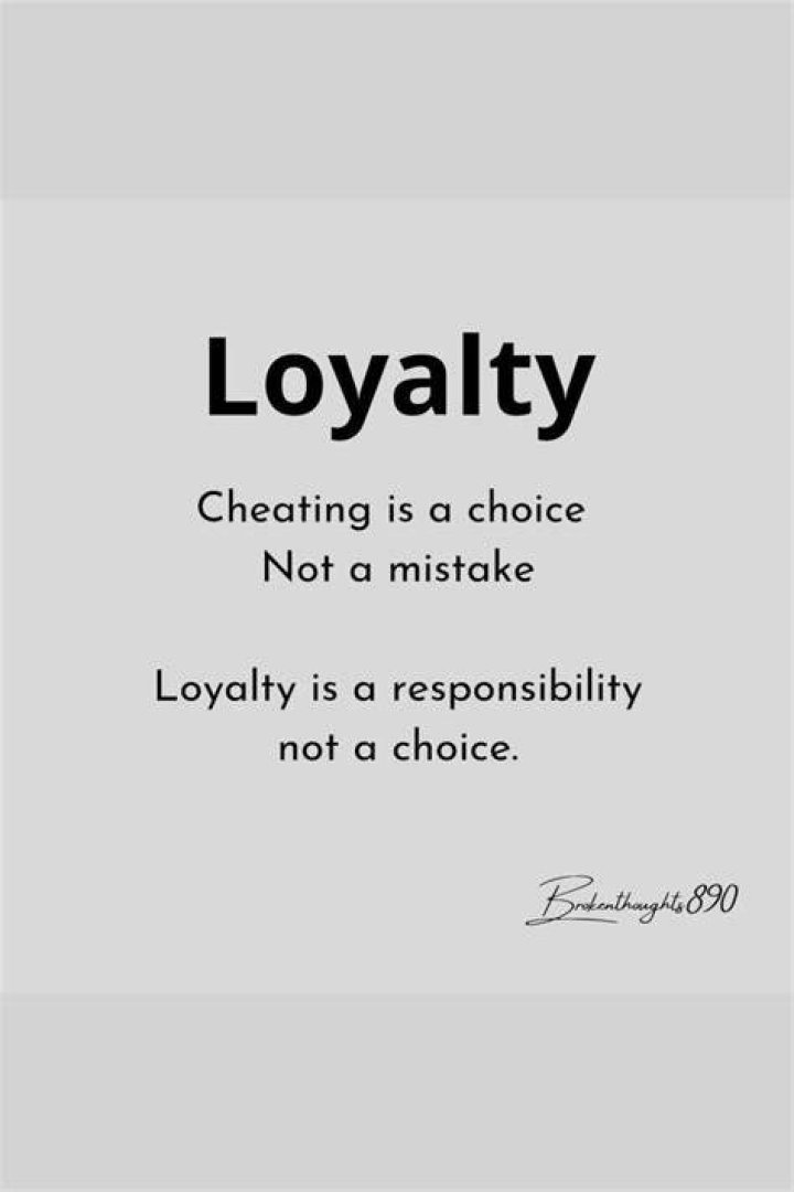 Loyalty Quotes and Loyalty Sayings