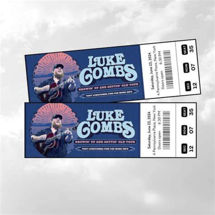 Luke Combs Tickets 2022 G&uuml;nstige Karten f&uuml;r Luke Combs Tour Luke