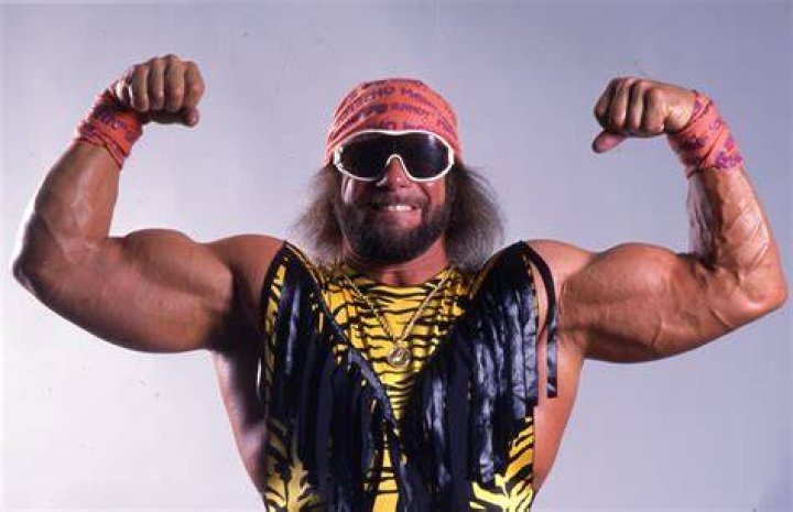 Macho Man Randy Savage And Black Machismo Jay Lethal In Blue