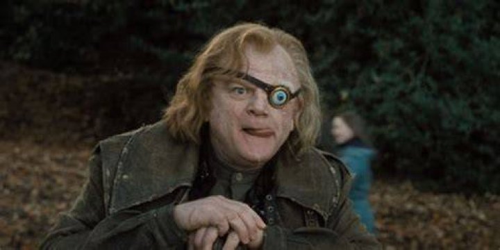 Mad Eye Moody Crouch Jr. Under PolyJuice Potion Holding His Wand 