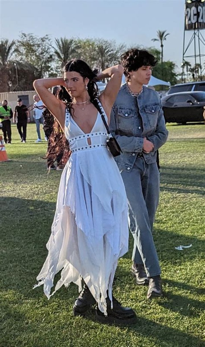Man and woman at Coachella
