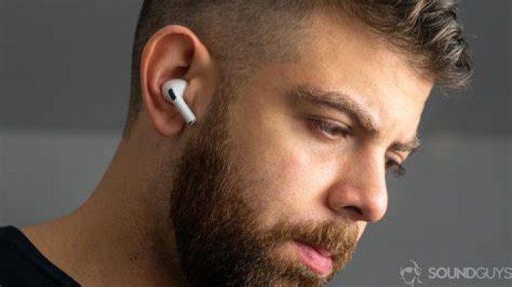 Man wearing AirPods Pro