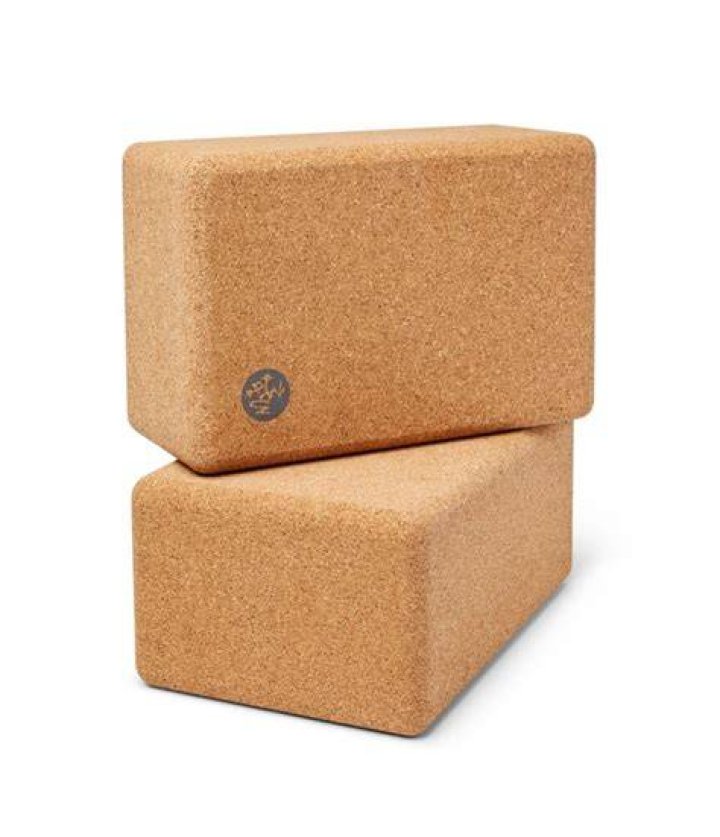 Manduka Lean Cork Yoga Block (2-Pack)