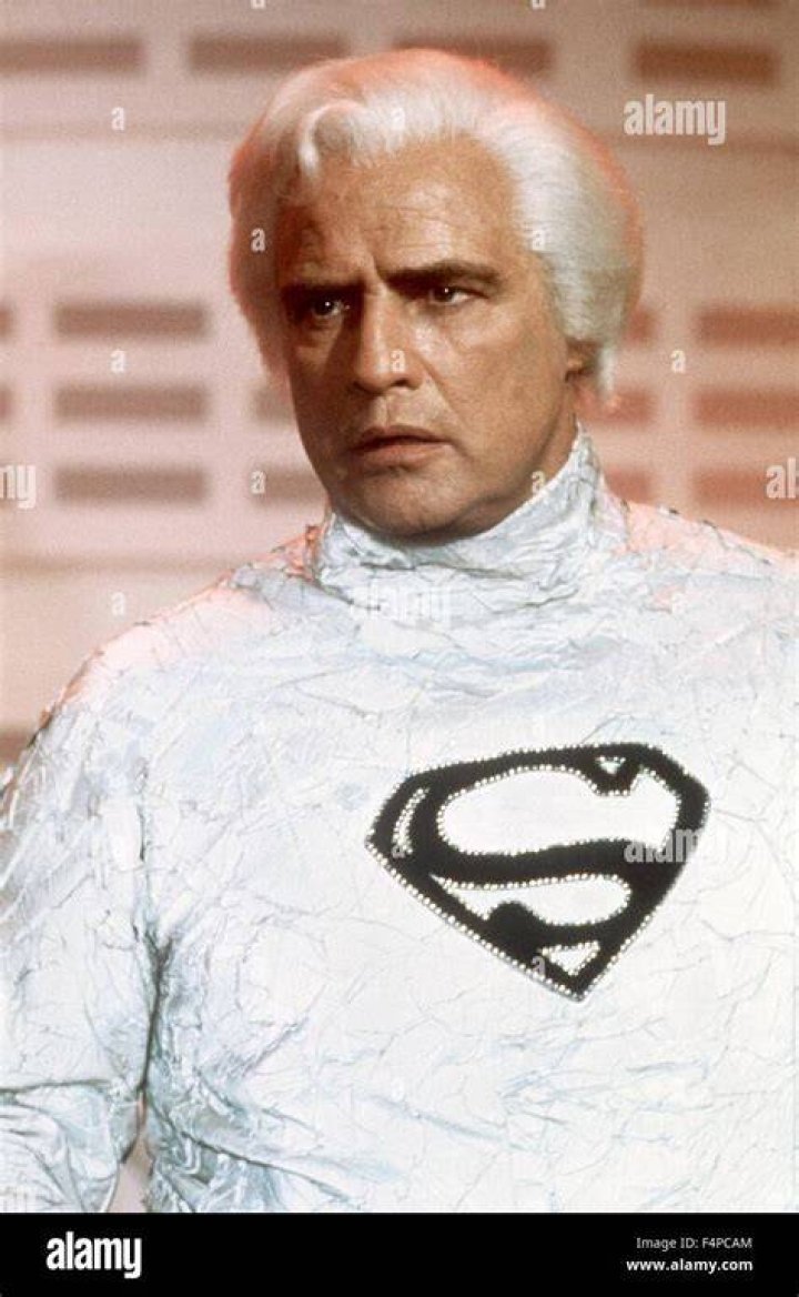Marlon Brando in Superman The Movie