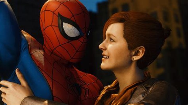 Mary Jane looking serious in Spider-Man Into The Spider-verse