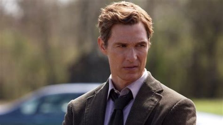 Matthew McConaughey as Detective Rust Cohle and Woody Harrelson as Detective Marty Hart from True Detective Season 1