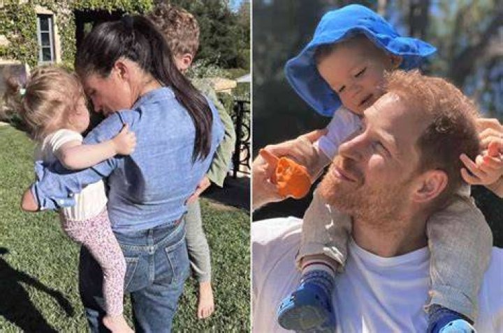 Meghan Markle and Archie 