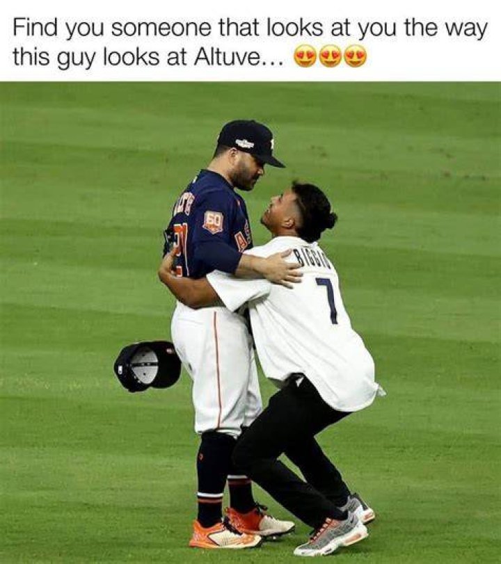 Meme about baseball players