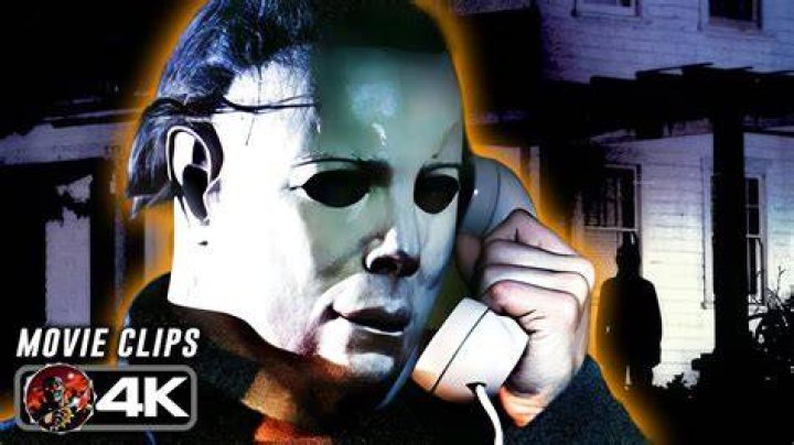 Michael Myers escapes from a burning house in Halloween Kills