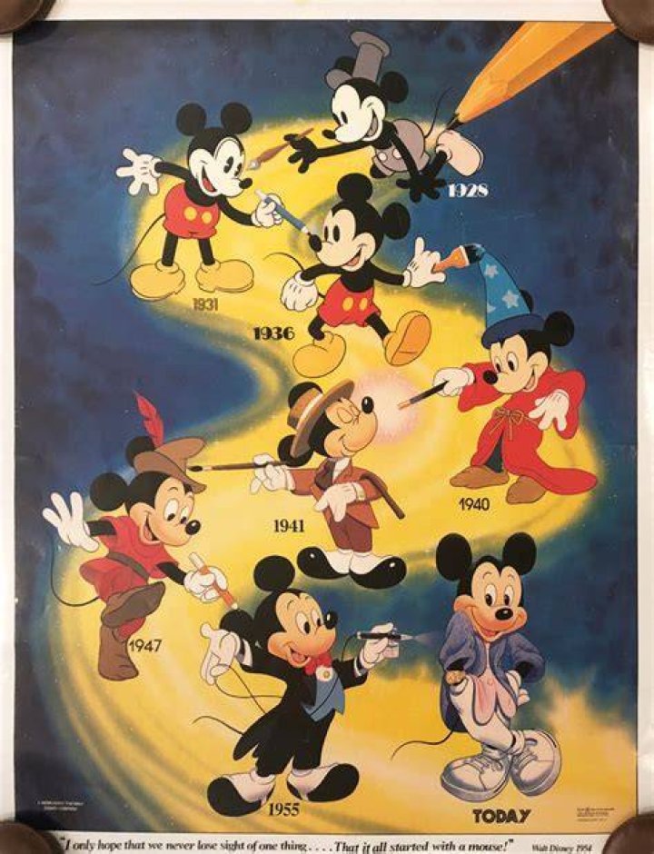 Mickey Mouse as he appears in Infestation 88, with a horror-oriented version of his Steamboat Willie look.