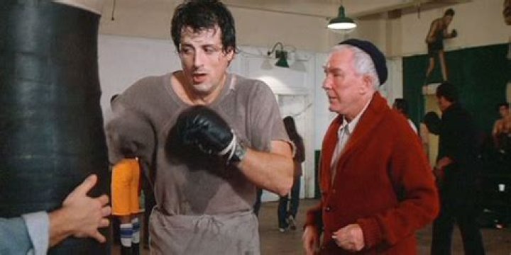 Mickey training Rocky
