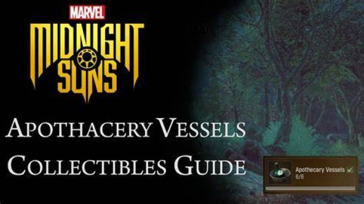 midnight suns collectibles guide apothecary vessels location glowing elemental altar