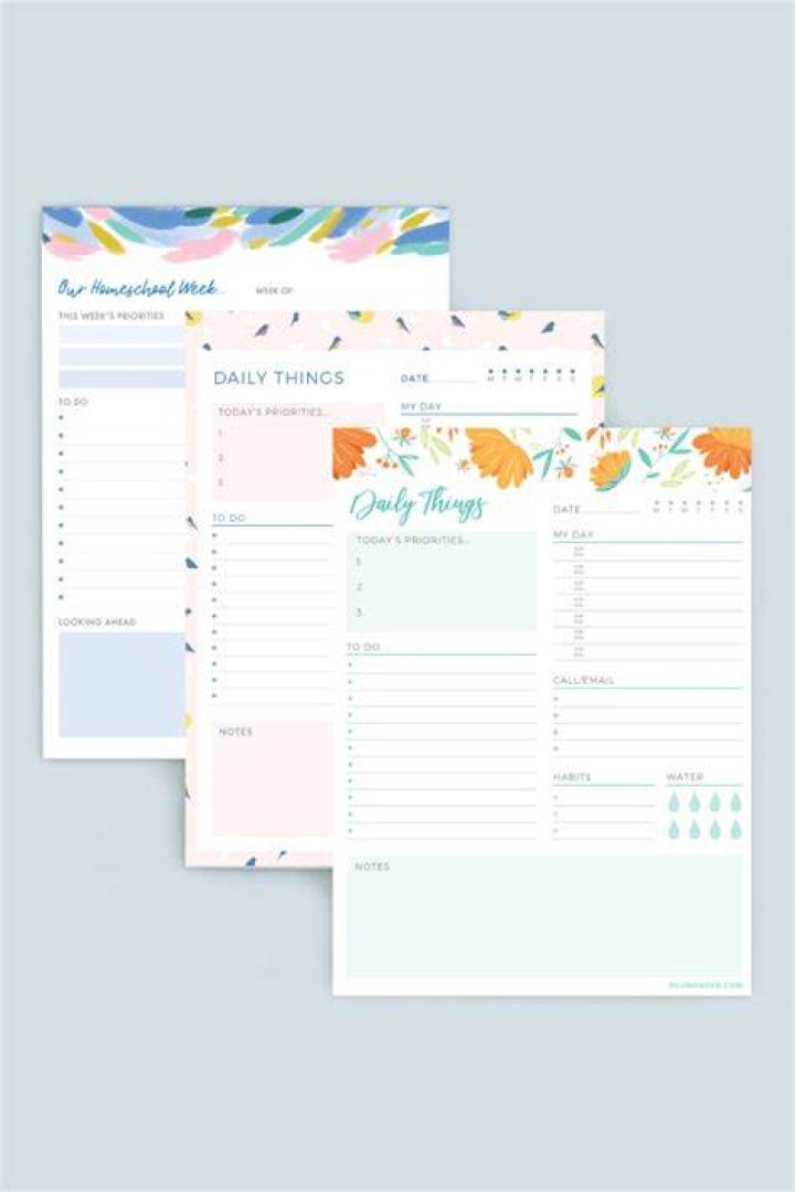 Mind Design Daily Planner Notepads, best gifts for adhd adults