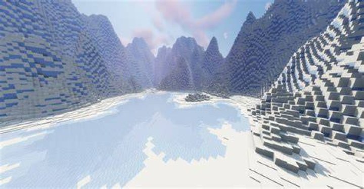 Minecraft Frozen Lake of Cherries Seed