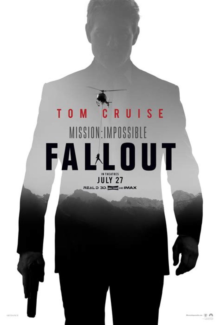 Mission Impossible Fallout Poster Tom Cruise