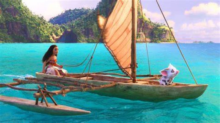 moana disney boats