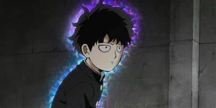 Mob activating his abilities in Mob Psycho 100