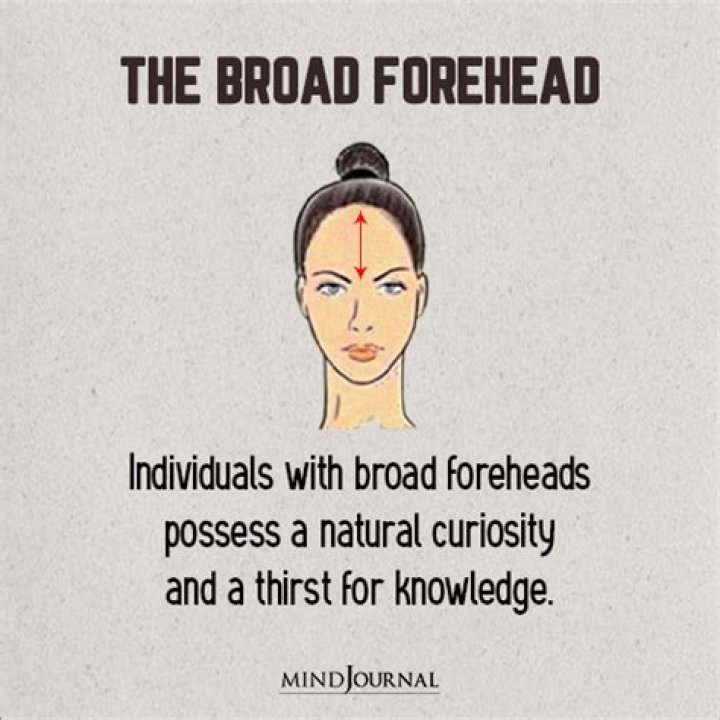 M-Shaped Forehead Personality