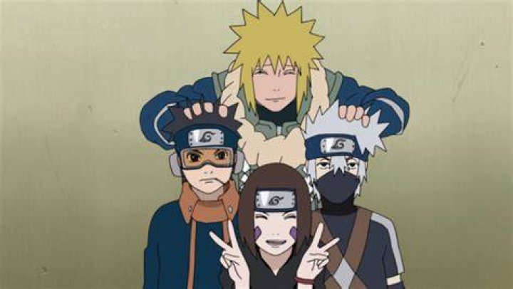 Naruto Team Minato Includes Obito Rin and Kakashi