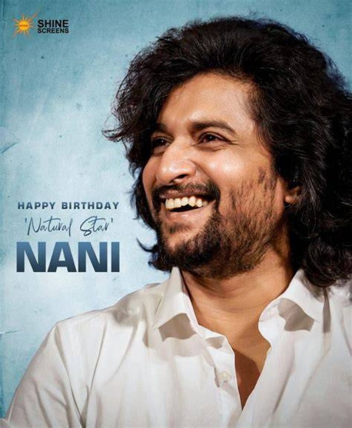 Natural star Nani indulges with his son for the online classes