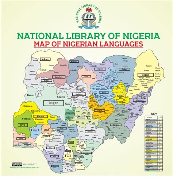 Nigeria languages &bull; Map &bull;