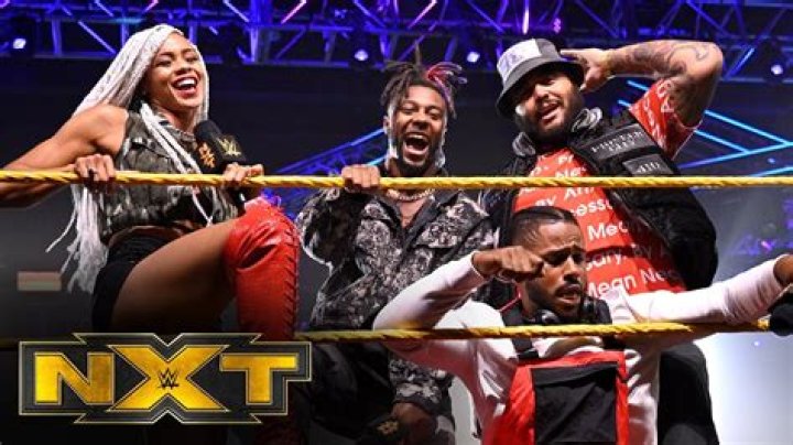 NXT Hit Row In The Ring