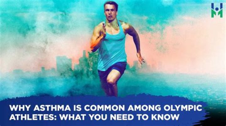 Olympic athletes diagnosed with asthma