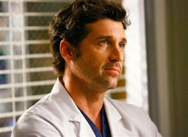 Patrick Dempsey as Derek in Grey's Anatomy