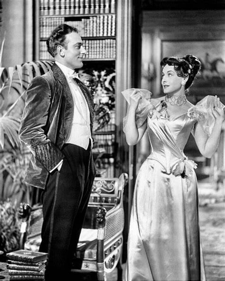 Paulette Goddard and Michael Wilding AN IDEAL HUSBAND Michael