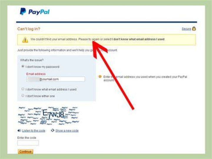 Paypal Help Line Examples and Forms
